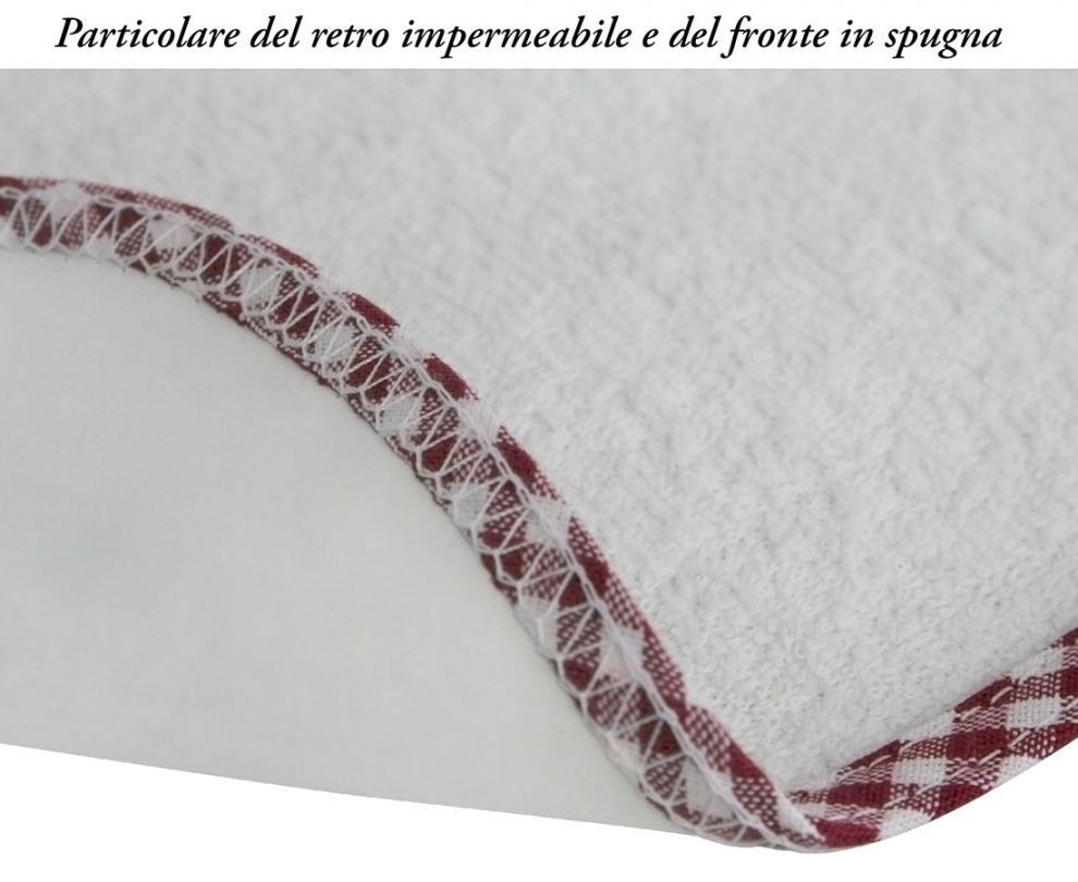 Bavaglino Impermeabile con Velcro