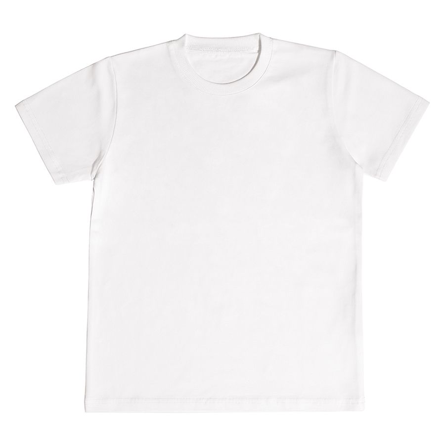 T-shirt in jersey con collo a costine e manica corta | COCCOBABY