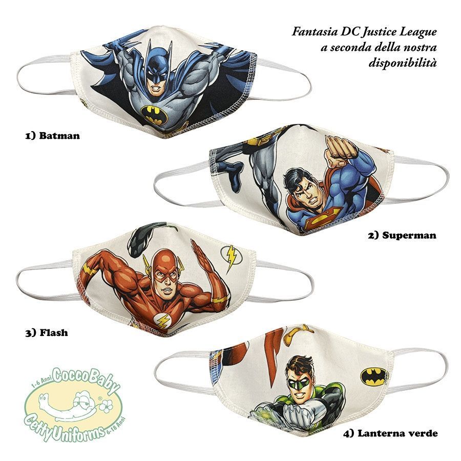 Mascherina di protezione per adulti Batman personalizzata [Acquista online]